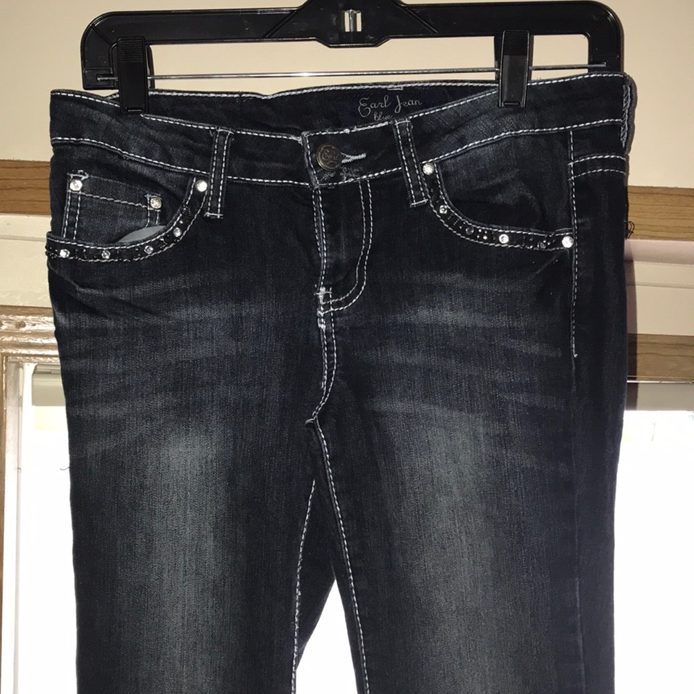 Earl Brand bootcut embellished Jeans Size 5 worn once.